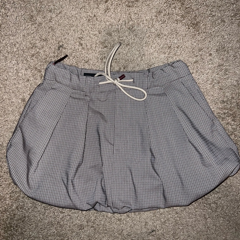 Zara bubble skirt